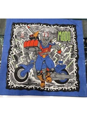 Vintage 1993 Biker Mice From Mars “Modo” Bandana